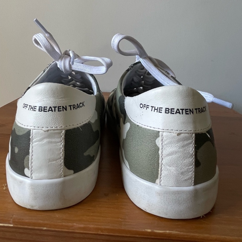 OTBT, Off the Beaten Track, Court, camouflage sneakers women’s 6.5 - Picture 4 of 9